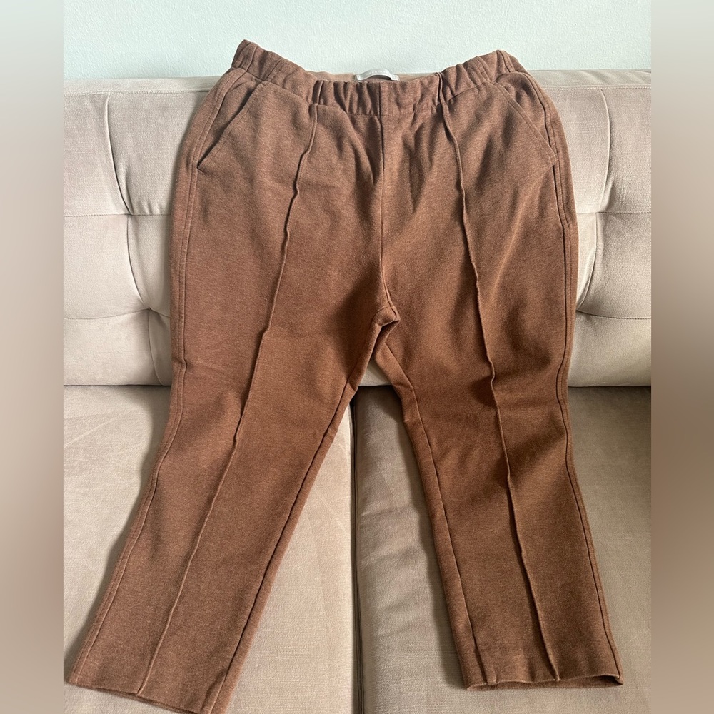 Everlane Dream Pant Heathered Autumn. Size M